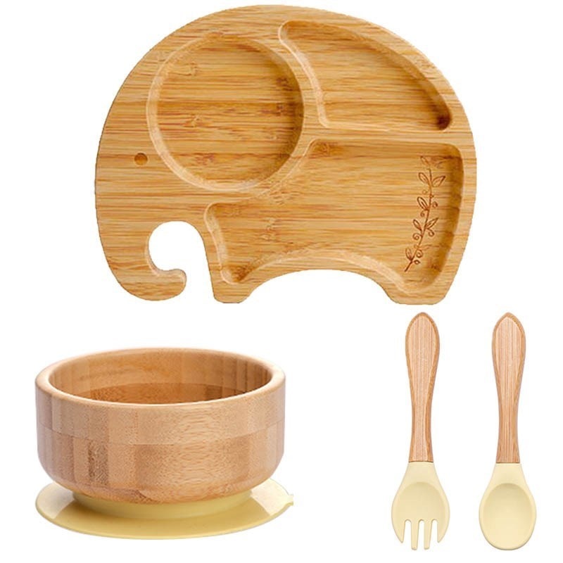 Bamboo Baby Tableware set