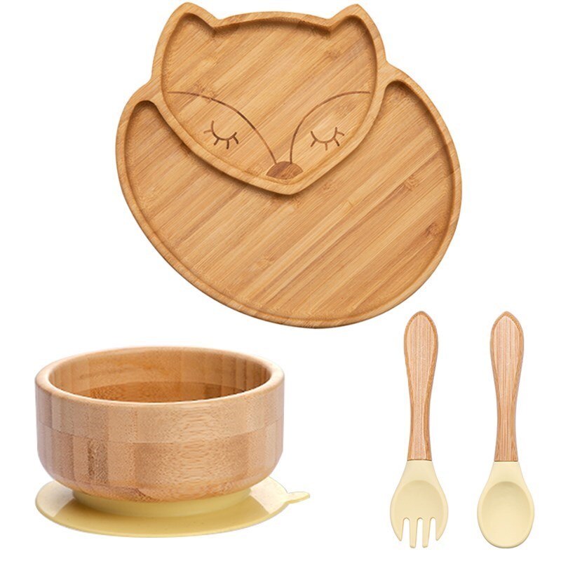 Bamboo Baby Tableware set